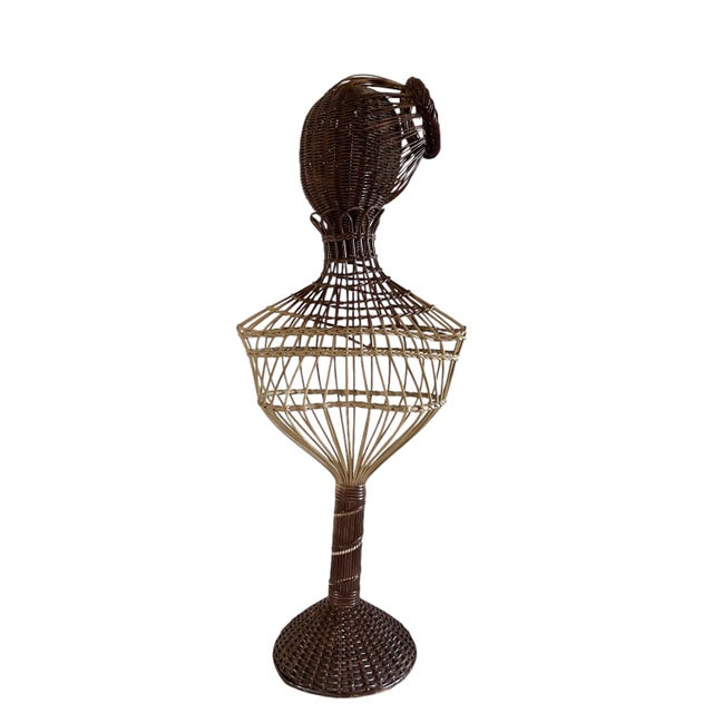 1950s Mid-Century Wicker Mannequin, 1950s For Sale - Image 5 of 18