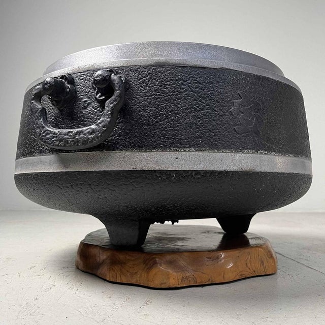 Vintage Japanese Metal Firepot, 1970s For Sale - Image 4 of 18