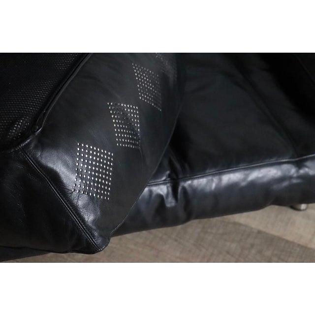 Milano 210 Two-Seater Sofa by De Pas, Durbino and Lomazzi for Zanotta, Italy, 1980s For Sale - Image 10 of 12