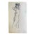 1907 Japanese Female Nude Drawing For Sale