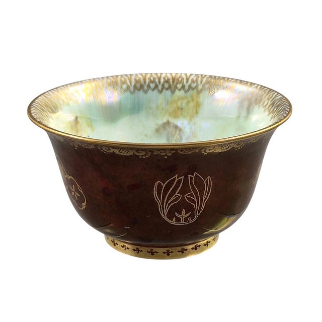 Fairyland Ruby Lustre Bowl by Daisy Makeig-Jones for Wedgwood, 1914 For Sale - Image 4 of 10