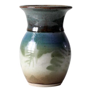 Vintage Studio Pottery Vase For Sale