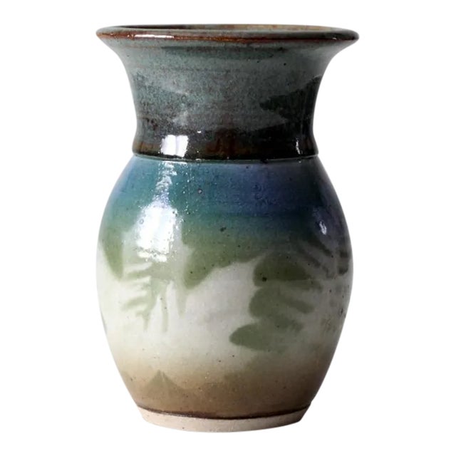 Vintage Studio Pottery Vase For Sale
