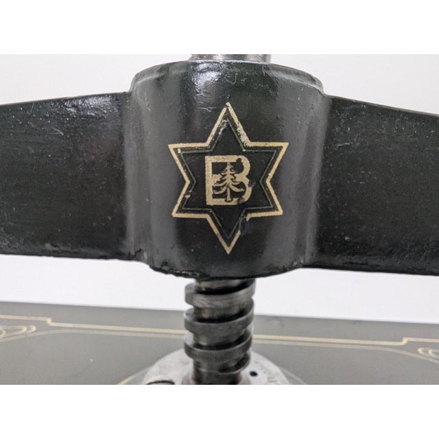 Art Nouveau Book Printing Press, Germany, 1900 For Sale - Image 10 of 12