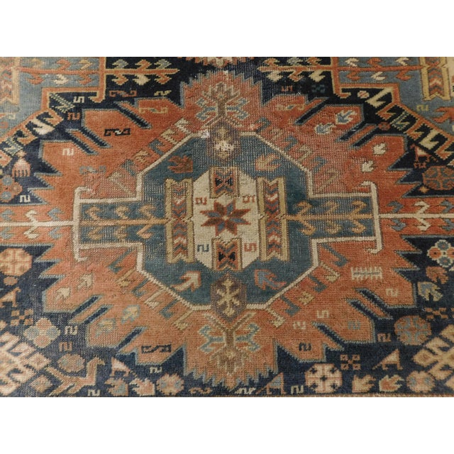 1980s Vintage Handmade Turkish Rug of Caucasian Design. 5'3"x 6'3" For Sale - Image 5 of 18