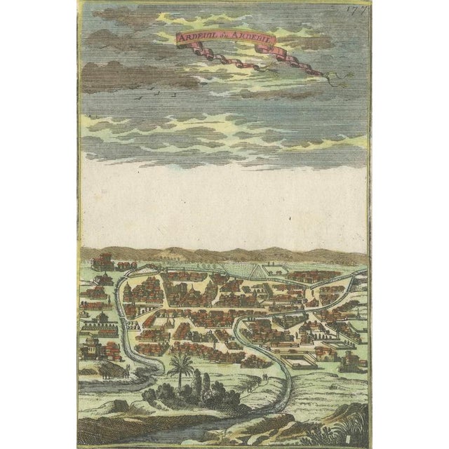 Mallet, Ardabil Persia City View, 1683, Engraving For Sale - Image 4 of 9