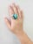 We offer free 2-day shipping! This is a vintage turquoise dome ring Circa 1960 20.88 carats Very smooth and in great...