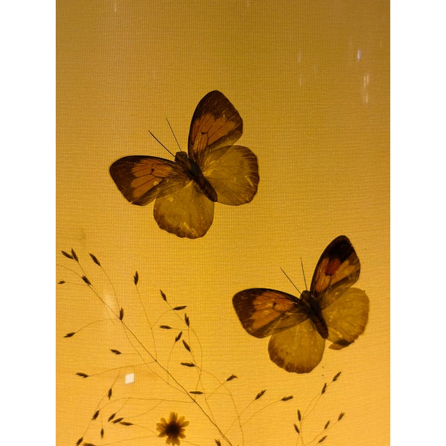 Ceramic 1960s Van Briggle Pottery Lamp “Rebecca at the Well” With Original Butterfly Shade For Sale - Image 7 of 10