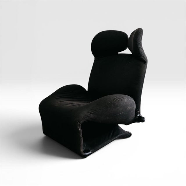 Vintage Chaise Lounge by Toshiyuki Kita for Cassina, 1980s For Sale - Image 6 of 6