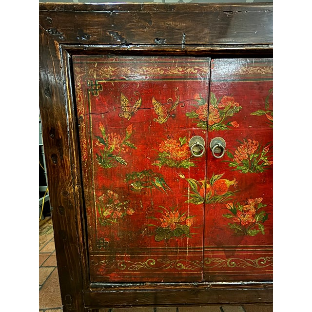Chinese Gansu Province Late 19th Century Credenza For Sale - Image 3 of 7