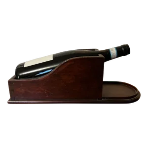 Antique Early 19th Century George III Mahogany Wine Bottle Caddy or Coaster Circa 1800
