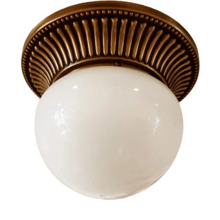 Mini Melting Brass Ceiling Light For Sale