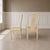 Cream Vintage Late 1970s Set of 6 Henredon Chinoiserie Dining Chairs – Cream Lacquer, Cane Seats, Custom Cushions For Sale - Image 8 of 14