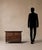 Antique Walnut and Oak Bombé Front Chest For Sale - Image 9 of 13