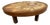 Round Oval Ceramic Coffee Table by Barrois Vallauris, 1960s For Sale