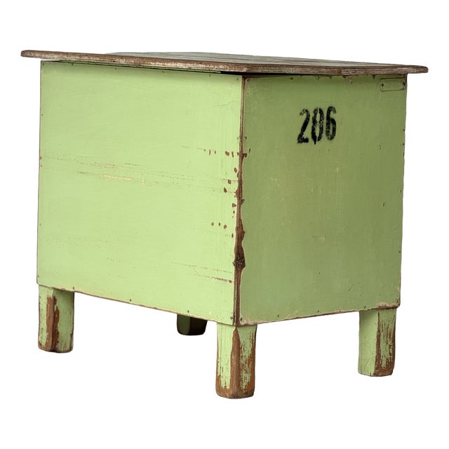 Industrial Green Storage Table, 1960 For Sale
