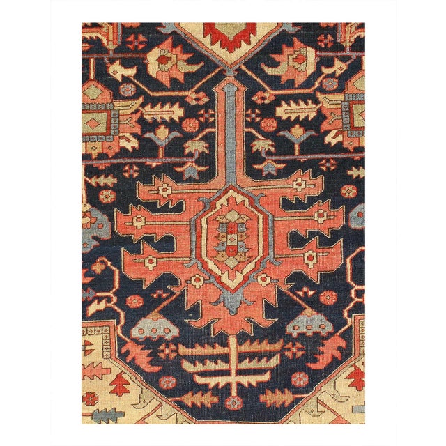 The Persian Serapi rugs belong to a family of regional Persian rugs. These rugs were produced in the Iranian province of...