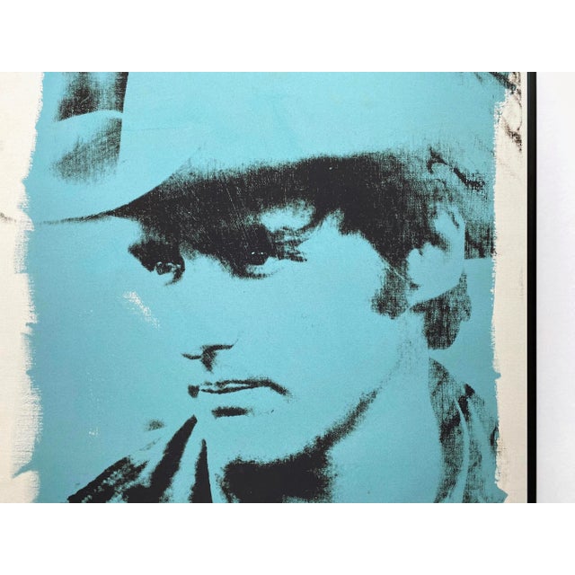 Andy Warhol Foundation Lithograph Print Framed Special Edition Pop Art Poster " Dennis Hopper " 1970 For Sale - Image 10 of 13