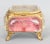 Antique 19th Century French Ormolu Beveled Glass Trinket Box For Sale - Image 4 of 10