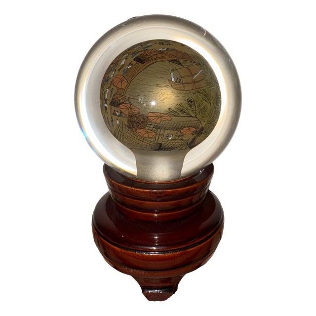 Vintage Asian Globe, 1950 For Sale