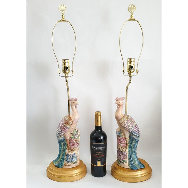 Mid 20th Century Lamp Pair Restored For Sale - Image 5 of 14