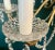 Mid-20th Century Eight Arm French Brass and Crystal Chandelier, Circa 1950 For Sale - Image 9 of 12