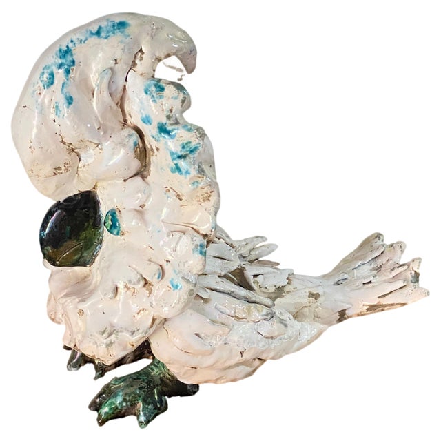 Vintage Ceramic Bird, France, 1960s For Sale