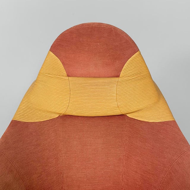 Brown Set of Italian Modern Hal Armchair and Ottoman by Marc Sadler for Cassina, 1990s, Set of 2 For Sale - Image 8 of 18