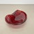 This original vintage glass bowl element was produced in the 1970s in Murano, Italy. It is made in high quality Murano...