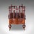 Antique Canterbury Stand, English, Burr Walnut, Newspaper, Magazine, Regency For Sale - Image 4 of 10
