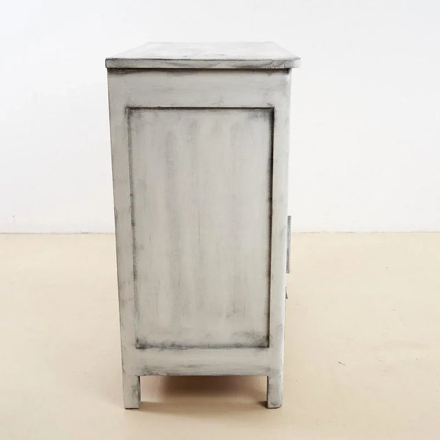 White White Chest of 4 Drawers For Sale - Image 8 of 11