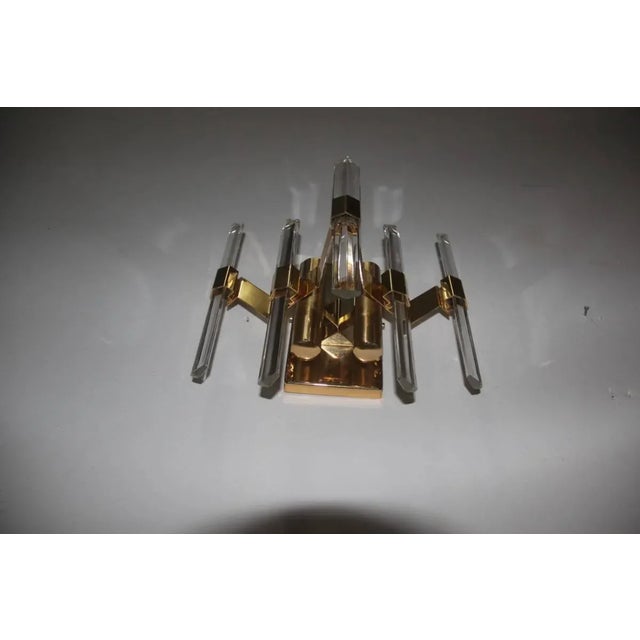 1970s Vintage Sconce by Gaetano Sciolari For Sale - Image 5 of 7