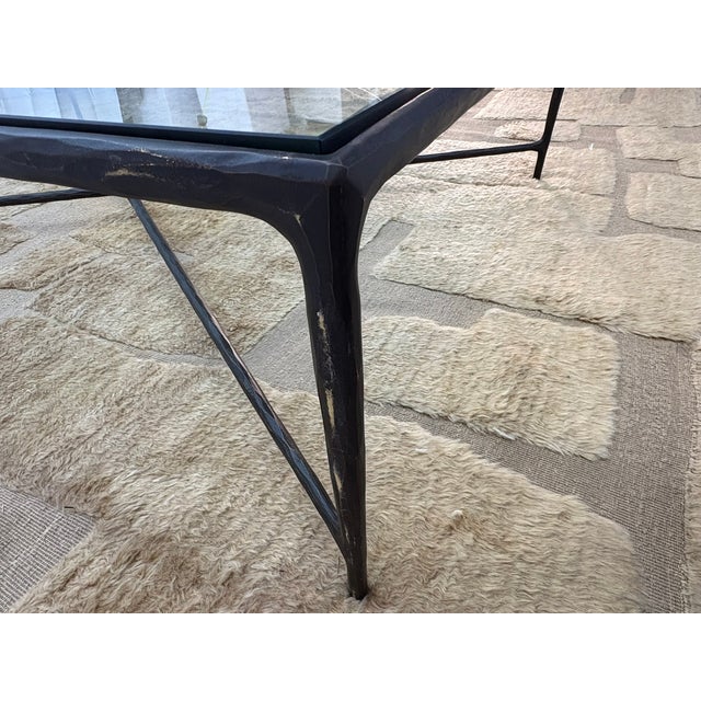 Restoration Hardware Rh Thaddeus Rectangular Coffee Table For Sale - Image 4 of 18