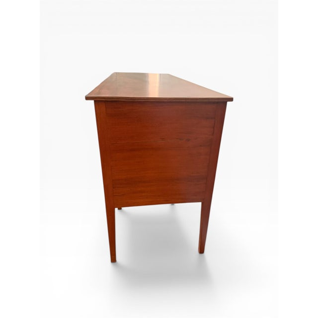 Early 20th Century Federal Revival Flame Mahogany Sideboard With Inlay For Sale In Boston - Image 6 of 18