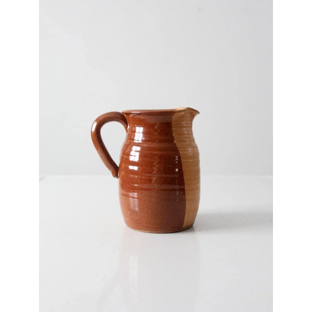Vintage Studio Pottery Pitcher For Sale - Image 13 of 13