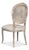 Cane Back Dining Chairs in Gray Oak with Taupe Seats, Sets of 2 For Sale - Image 4 of 11