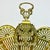 1950s Vintage English Edwardian Neoclassical Brass Peacock Fan Fireplace Screen. For Sale - Image 13 of 16