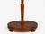 Wood Swedish Art Deco, Floor Lamp, Wood, Metal, Silk, Sweden, 1930s For Sale - Image 7 of 9