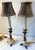 Metal Vintage Art Nouveau Bronze Figural and Shell Lamps- A Pair For Sale - Image 7 of 9