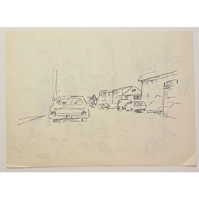 1970s Hayward Cirker Figure Sketches For Sale - Image 4 of 4