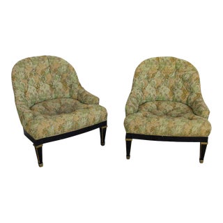Mid-Century Modern Style Club Chairs - a Pair For Sale