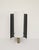 Opal Glass, Brass and Black Enamelled Metal Wall Lamp in the style of Stilnovo, Italy, 1960s For Sale - Image 17 of 18