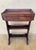 Spanish Rustic Chestnut Side Table with Drawer, 20th Century For Sale - Image 4 of 9