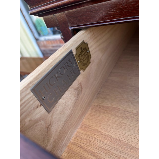 Large, high quality tall chest of drawers by Hickory Chair Co. Part of the Historical James River Plantation collection,...
