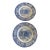 1980s Staffordshire England Liberty Blue 8 3/4” Luncheon Plates For Sale