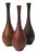 Japanese Bronze Vases -A Group of 3 For Sale