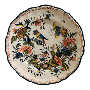 Vintage Chinoiserie Plate