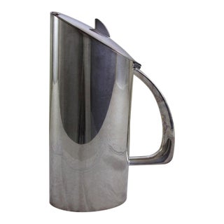 New 1970’s Vintage/New Christoph Widmann Silverplate Oval Tea Pot, Large, Quintessence For Sale