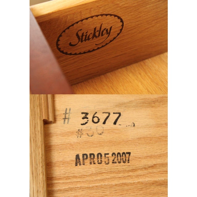 2000 - 2009 Stickley Chippendale Style Inlaid Mahogany Dresser For Sale - Image 5 of 12