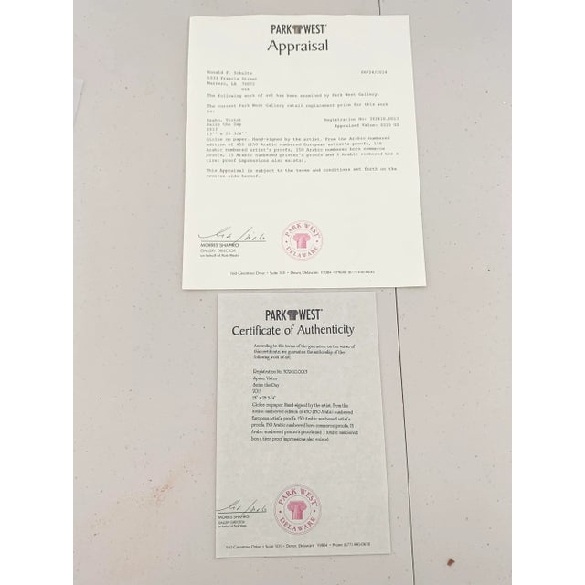 “Seize the Day” Giclee by Victor Spahn For Sale - Image 10 of 11